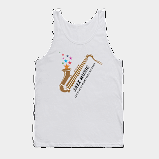 Jazz music Tank Top